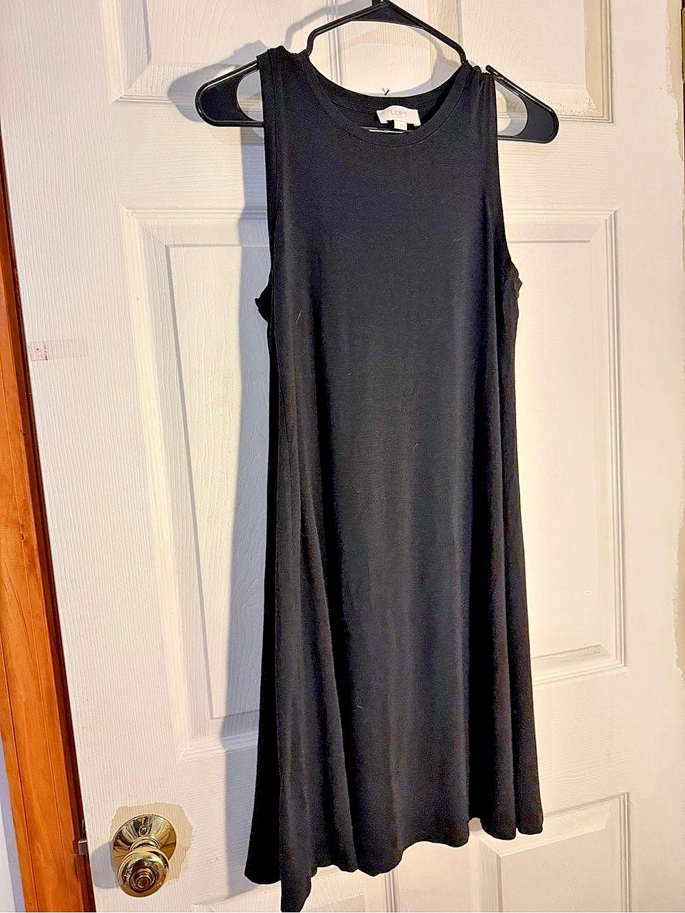 LOFT Black Maxi Dress Size Small Like New